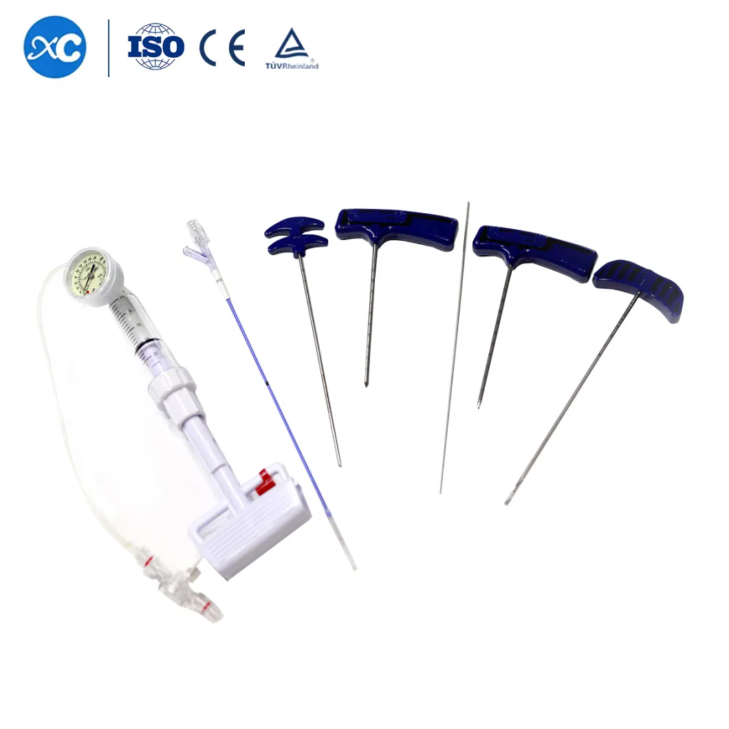 Kyphoplasty Systems Surgical Bone Cement Balloon Catheter Applier Vetebral Body Puncture Needle